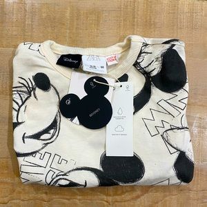 Zara Disney kids baby girl Minnie Mouse long sleeve tee shirt top Nwt